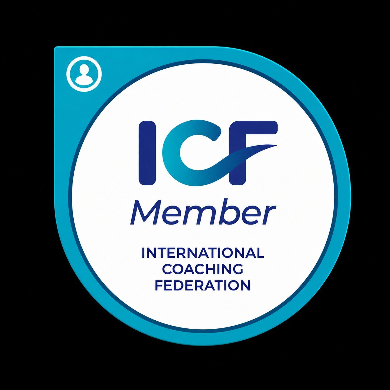 ICF Member International Coaching Federation badge